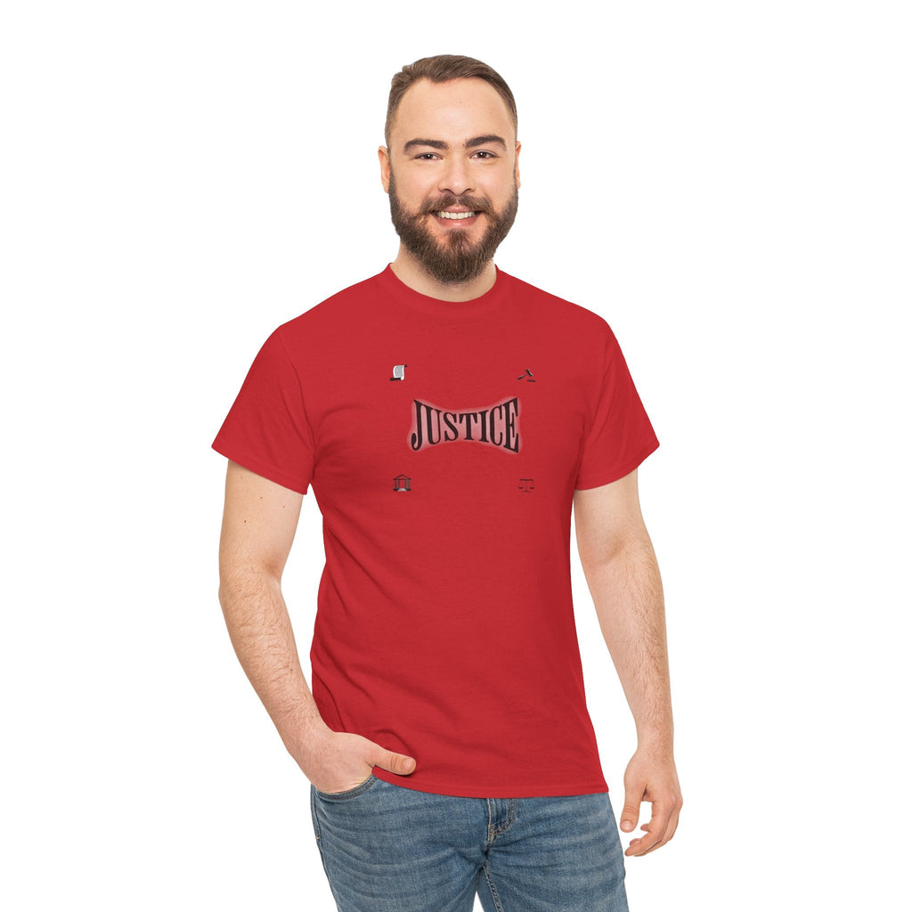 Justice Law T-shirt, Casual T-Shirt, Protest Apparel, Statement Shirt, Gifts for Lawyer, Comfortable Style